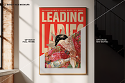 The Loft Scene Frame Mockup, a Poster Template by makeitnicemockups (Thumbnail 6 of 9)