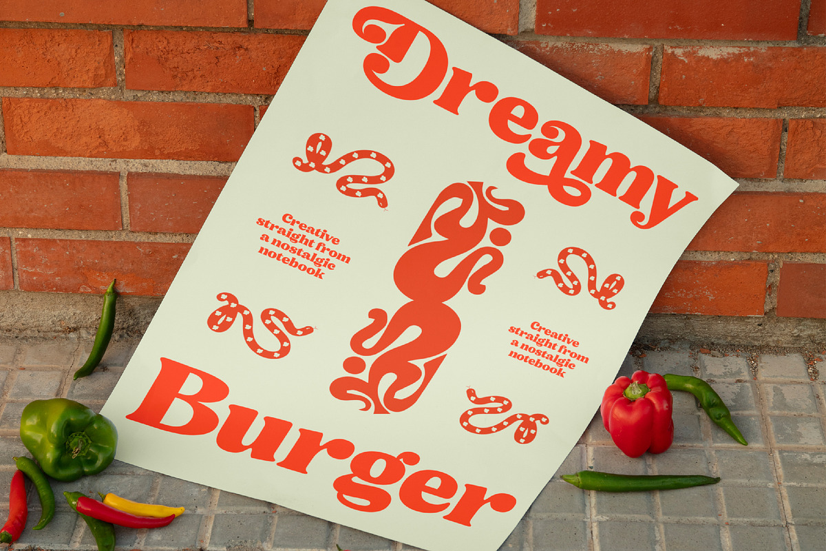 Noira Bilamo Retro Groovy Serif, a Serif Font by timelesstype.co (Photo 2 of 15)