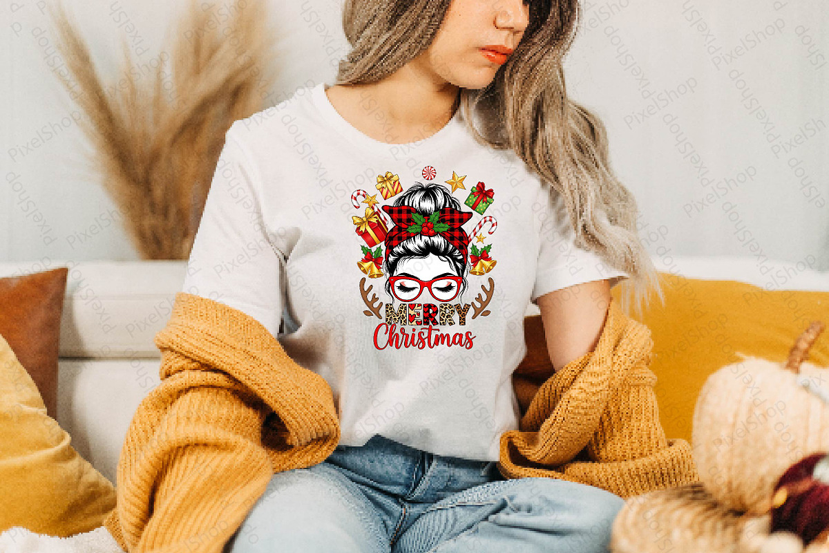 Merry Christmas Png, Sublimation Des, an Illustration by DreamPrint404 (Photo 6 of 8)