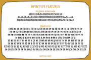 Dappers - a vintage display font, a Serif Font by Brainware Graphic (Thumbnail 3 of 13)