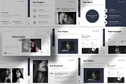 Minmal Keynote Presentation Template, a Presentation Template by Fit-tee (Thumbnail 1 of 10)