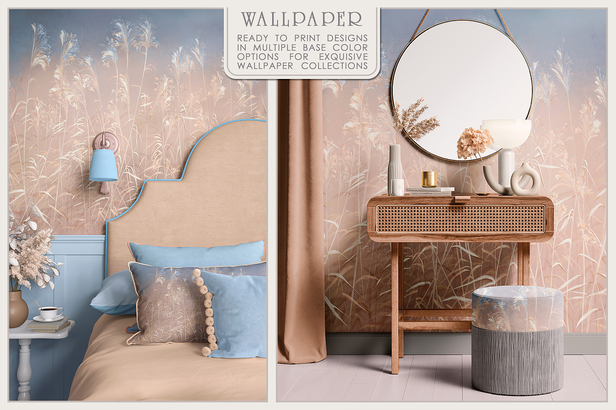 Fresco collection Silent meadow, a Wallpaper Graphic by Natalia0307 (Photo 12 of 15)
