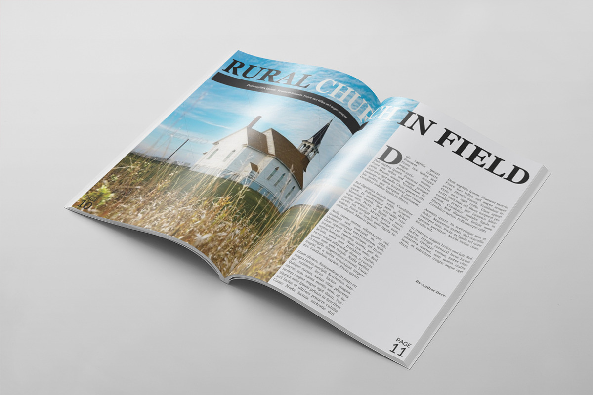 Magazine Template 37, a Magazine Template by pmvch (Photo 4 of 6)