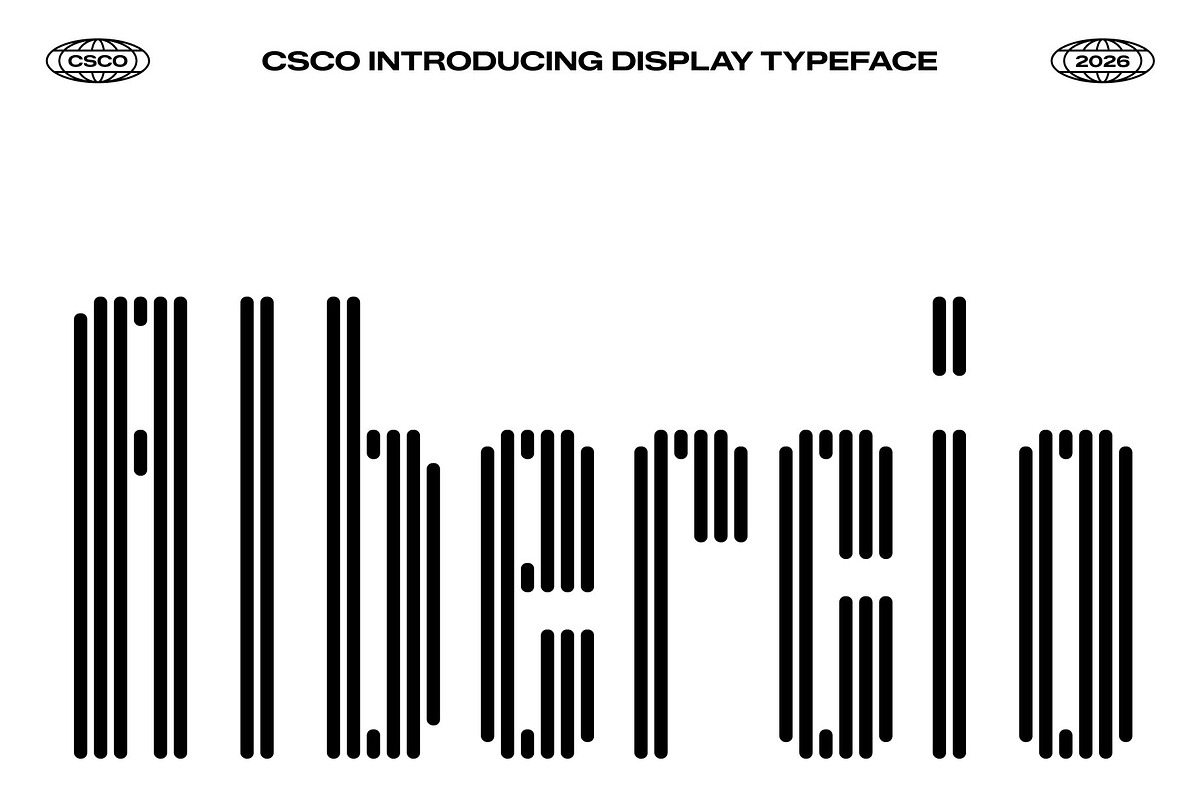 Albercio Lined, a Sans Serif Font by Craft Supply Co. (Photo 1 of 8)