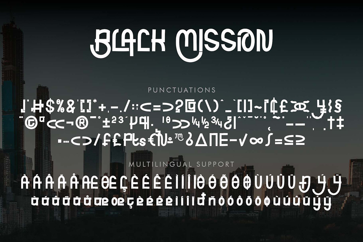 Black Mission, a Blackletter Font by Yoga Letter (Photo 5 of 7)