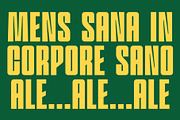 CS Genial – Condensed Font, a Sans Serif Font by Craft Supply Co. (Thumbnail 4 of 9)