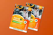 Global Fundraising Flyer, a Flyer Template by MMPixelCraft (Thumbnail 5 of 6)