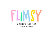 Flimsy Sans, a Handwritten Font by Beck McCormick (Thumbnail 1 of 10)