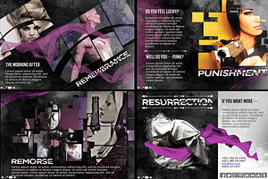 Grunge Dark Presentation "Desdemona"