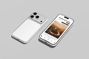 iPhone 17 Pro Mockup, an iPhone Mockup by graphicsecond (Thumbnail 6 of 6)