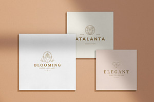 Elegant Line Logos Bundle