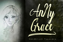 Anny Grace Hand brush Typeface