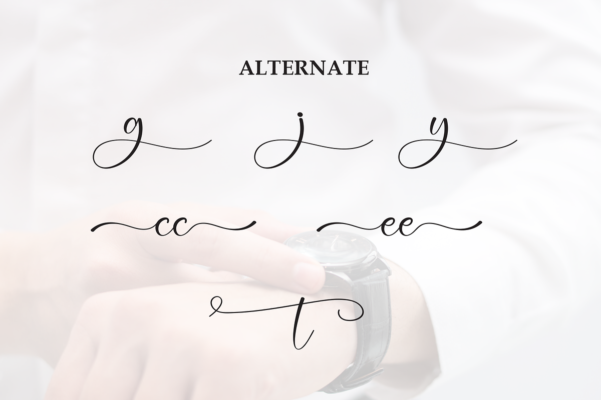 Everytime | Script Font, a Handwritten Font by Scratchones (Photo 8 of 9)