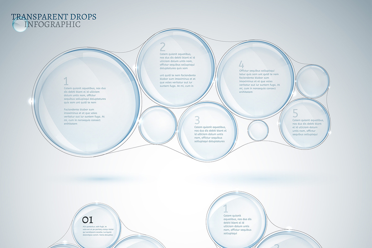 Bubble Infographic, a Healthcare Illustration by Anna's Shop