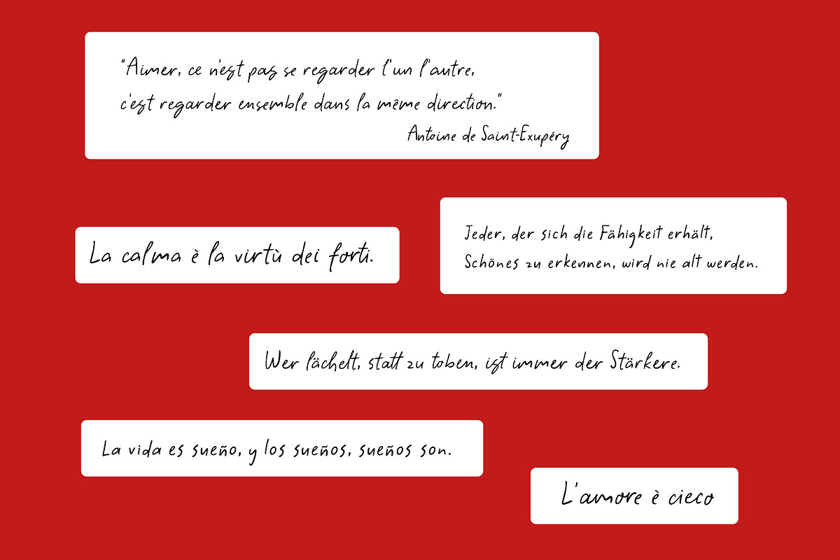 The Cherry Season - Handwritten Font, a Script Font by Kaya Fonts (Photo 33 of 36)