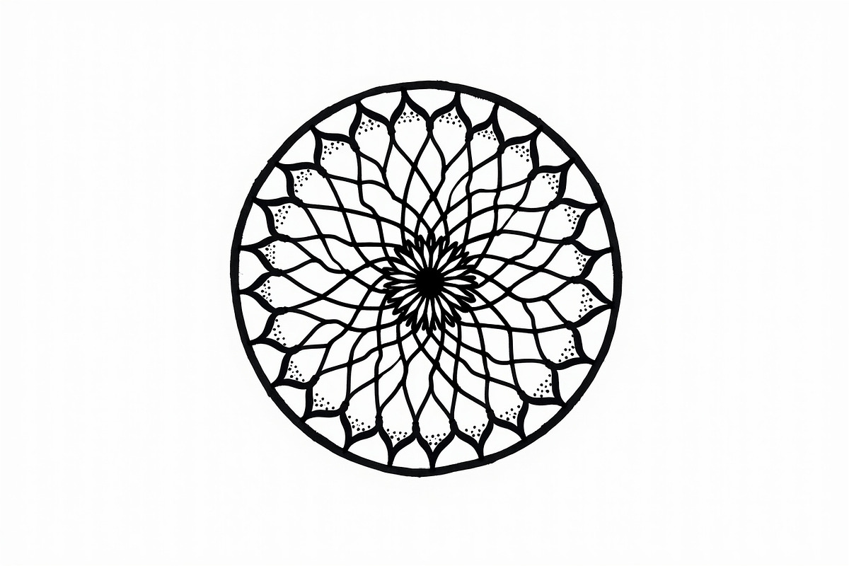 Adult Mandala Coloring Book, an Illustration by Amazin_art (Photo 10 of 11)