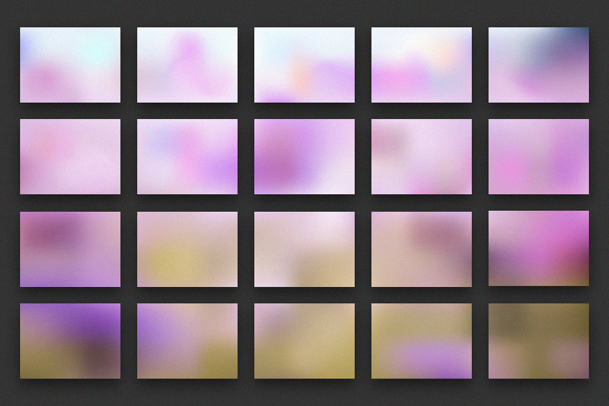 20 Serene Gradients Set, a Texture Graphic by le-genda (Photo 3 of 11)