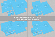 European A-Format Stationery Mockup, a Print Template by Fresh Design Elements (Thumbnail 10 of 11)