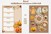 Autumn watercolor clipart pumpkins, an Animal Illustration by Artcard Watercolor (Thumbnail 15 of 15)