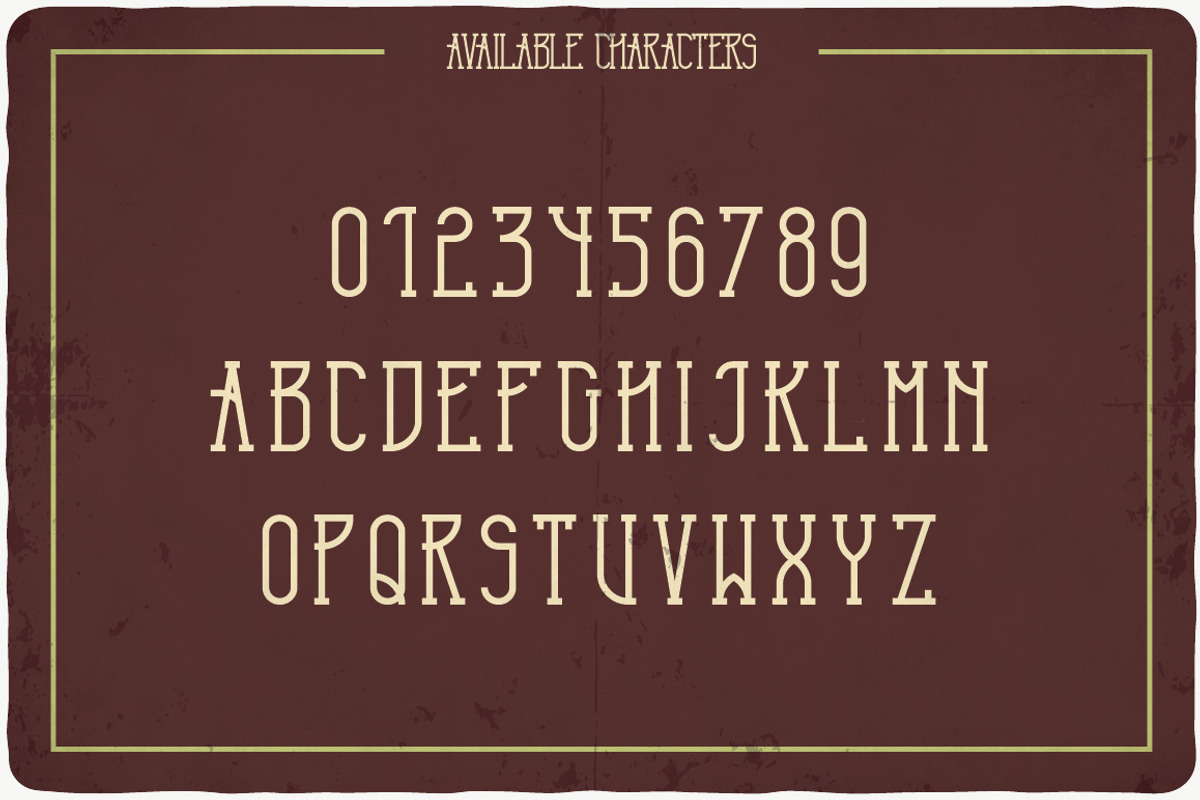 Terminal typeface preview 2