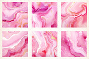 Pink Glitter Ink Digital Papers, a Texture Illustration by Dream Creation (Thumbnail 2 of 6)