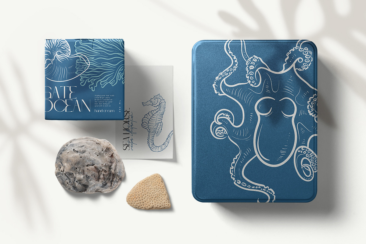 Ocean Botanica, an Animal Illustration by KetteCreate (Photo 7 of 13)