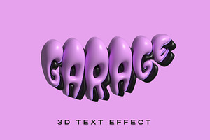 3D Text Effect Design, a Layer Style Add-On by CreativeShaper