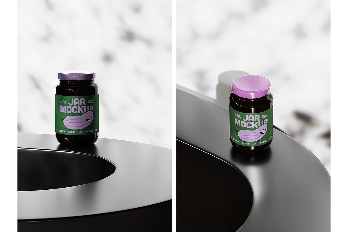 10 Jars Mockup Collection, a Mockup by aalfndi (Photo 13 of 14)