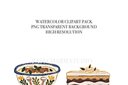 Italian Food Clipart Set, a Decorative Illustration by Pati Charm Studio (Thumbnail 4 of 8)
