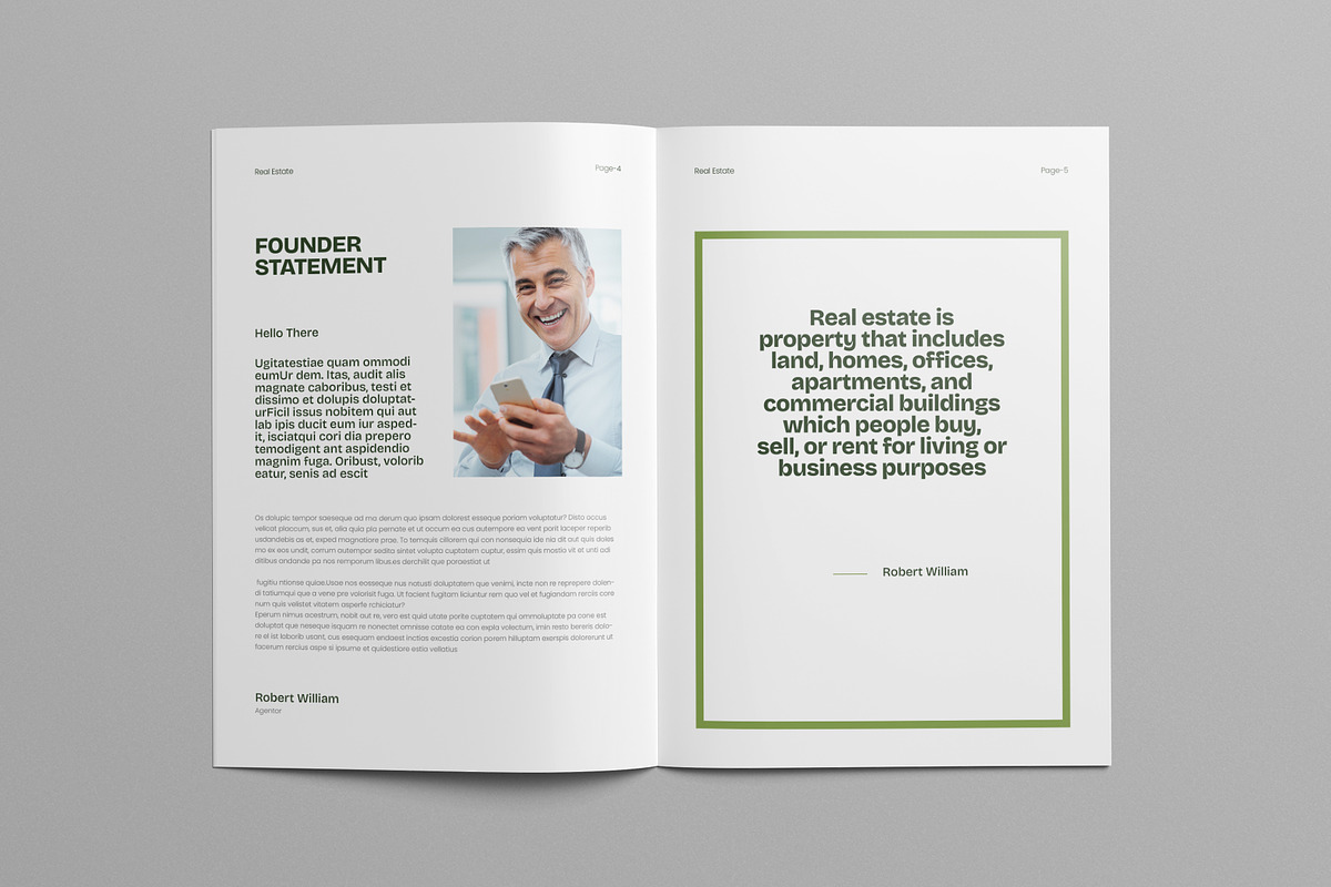 Real Estate Brochure | Canva, a Brochure Template by Pixelpick (Photo 3 of 9)