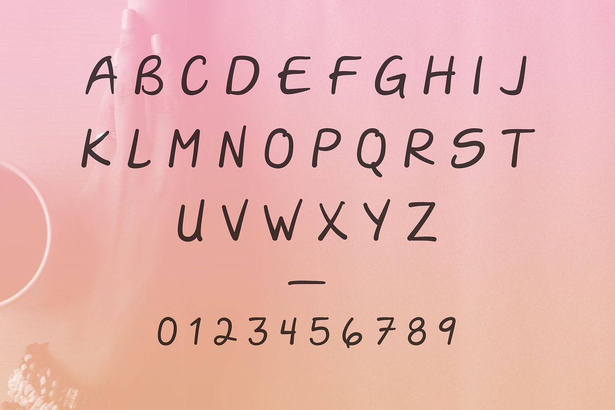 Darla Script | Handwriting Font preview 5