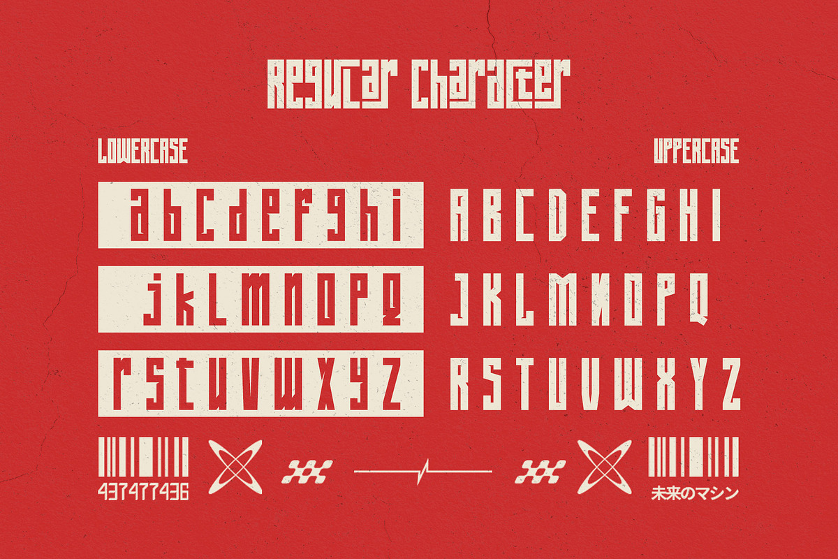 Tormek - Industrial Display Font, a Sans Serif Font by Letterara (Photo 10 of 14)