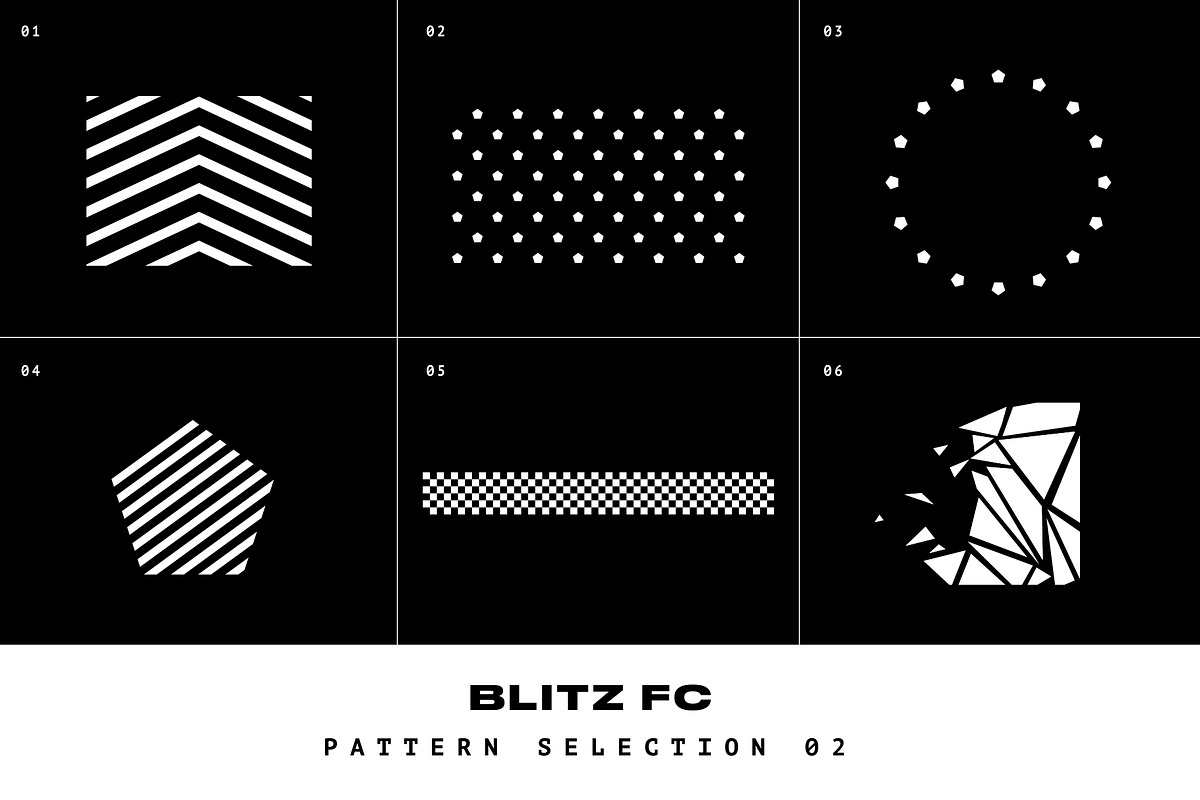 BLITZ F.C. - FUTBOL VECTOR PACK, a Pattern Graphic by GOAT Design Co. (Photo 6 of 8)