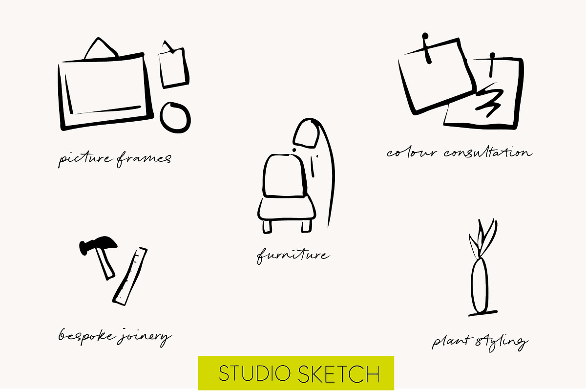 Interior Designer Architect Icons, an Outline Icon by CreativeWilderness (Photo 4 of 11)