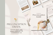 Preconception Fertility Ebook Canva, a Presentation Template by Naturopath Hub (Thumbnail 1 of 9)