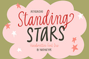 Standing Stars, a Sans Serif Font by Nathatype (Thumbnail 1 of 12)