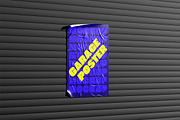 Garage Poster Mockup, an Advertising Mockup by xavier_studio (Thumbnail 4 of 5)
