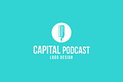 Podcast & Recording Logo Template, a Branding & Logo Template by MerdeneDesignStudio (Thumbnail 2 of 7)