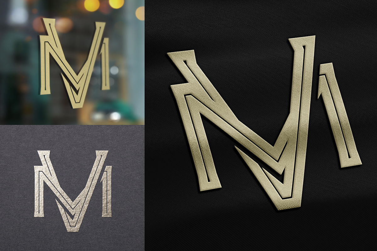 MV VM Monogram Logo, a Branding & Logo Template by Alphabet Agency (Photo 1 of 4)