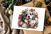 Whimsical Christmas Dog Clipart PNG, a Seasonal Illustration by Canvas Craft (Thumbnail 10 of 10)