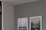 Double vertical frame mockup - 50x70, a Household Mockup by Hunny Badger (Thumbnail 4 of 6)