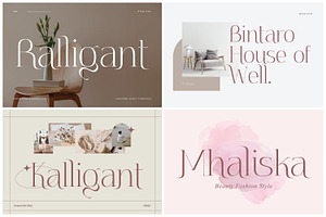 Authentic Modern Font Bundle