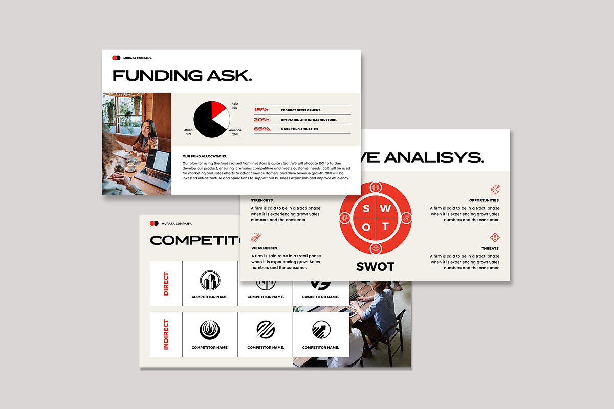 Pitch Deck Presentation, a Presentation Template by Occy Design (Photo 8 of 9)