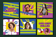 Trendy Fashion Social Media Post, a Social Media Template by MightyDesign (Thumbnail 2 of 5)
