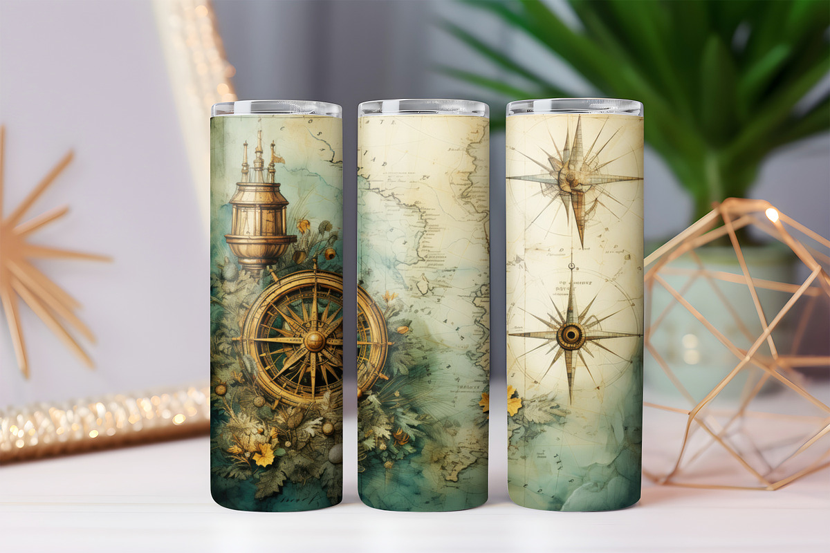 Antique Maritime Chronicles, a Background Graphic by Curve Design (Photo 5 of 8)
