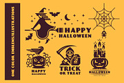 Happy Halloween design pack, an Object Illustration by Alexey Boychenko (Thumbnail 7 of 8)
