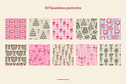 Coquette Wedding Cliparts & Frames, an Object Illustration by Felizabeth Design (Thumbnail 11 of 14)