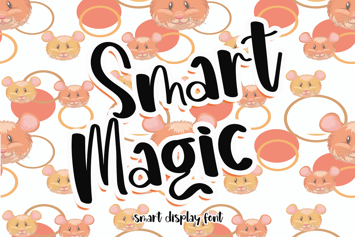 Smart Magic, a Script Font by Creative Writting (Photo 1 of 6)