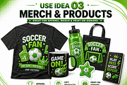 30 Inflatable Soccer Elements, an Object Graphic by ink drop (Thumbnail 6 of 7)