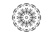Ornamental Black White Mandala Pack, a Decorative Illustration by NJ Himel (Thumbnail 61 of 103)